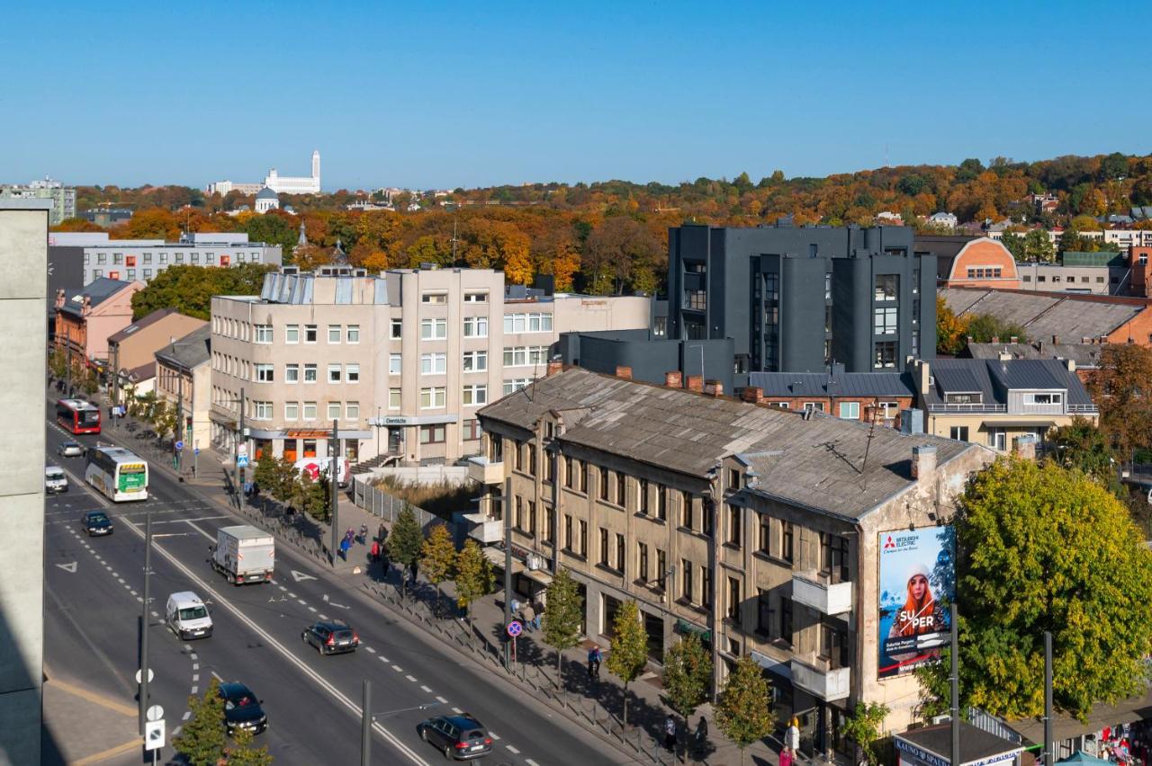 Panoramic City Centre Apartment By Polo Apartments Kaunas Esterno foto