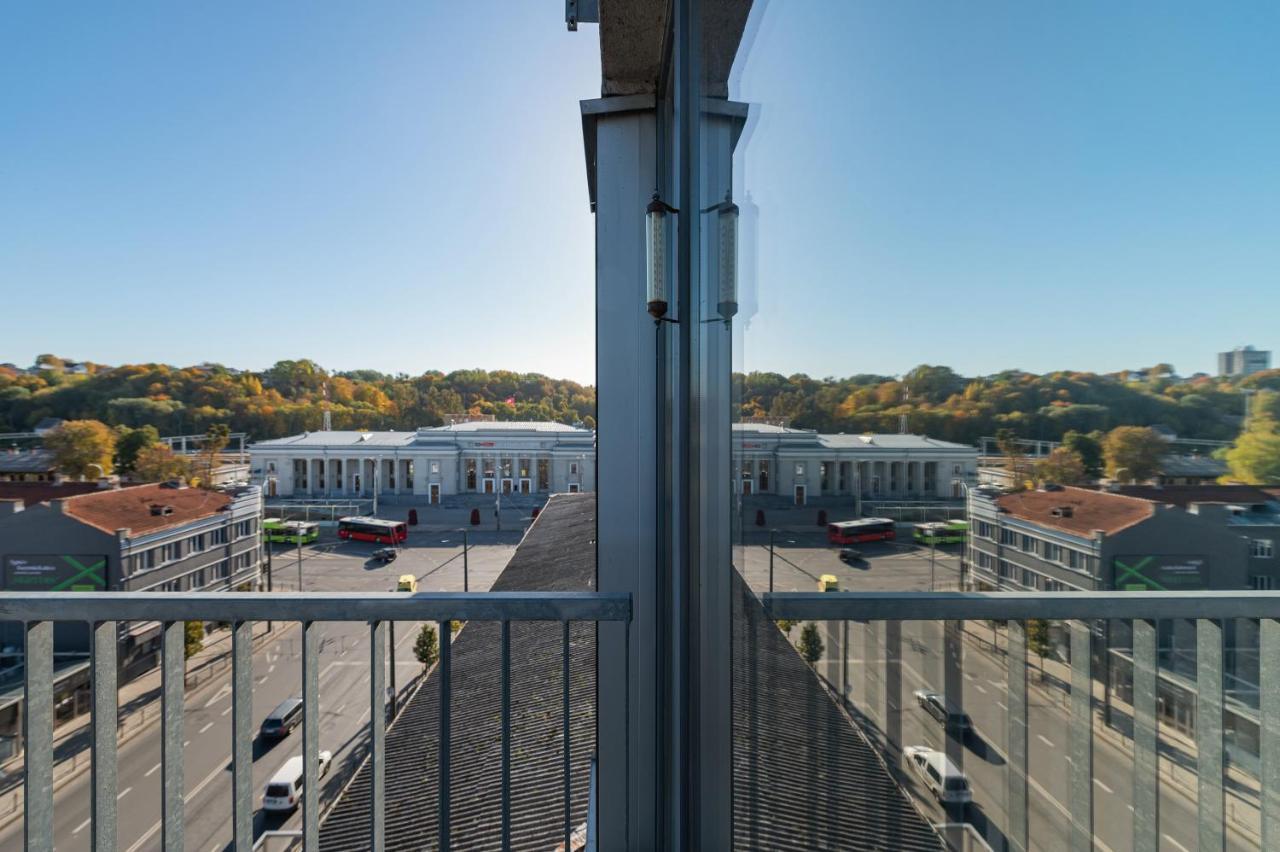 Panoramic City Centre Apartment By Polo Apartments Kaunas Esterno foto