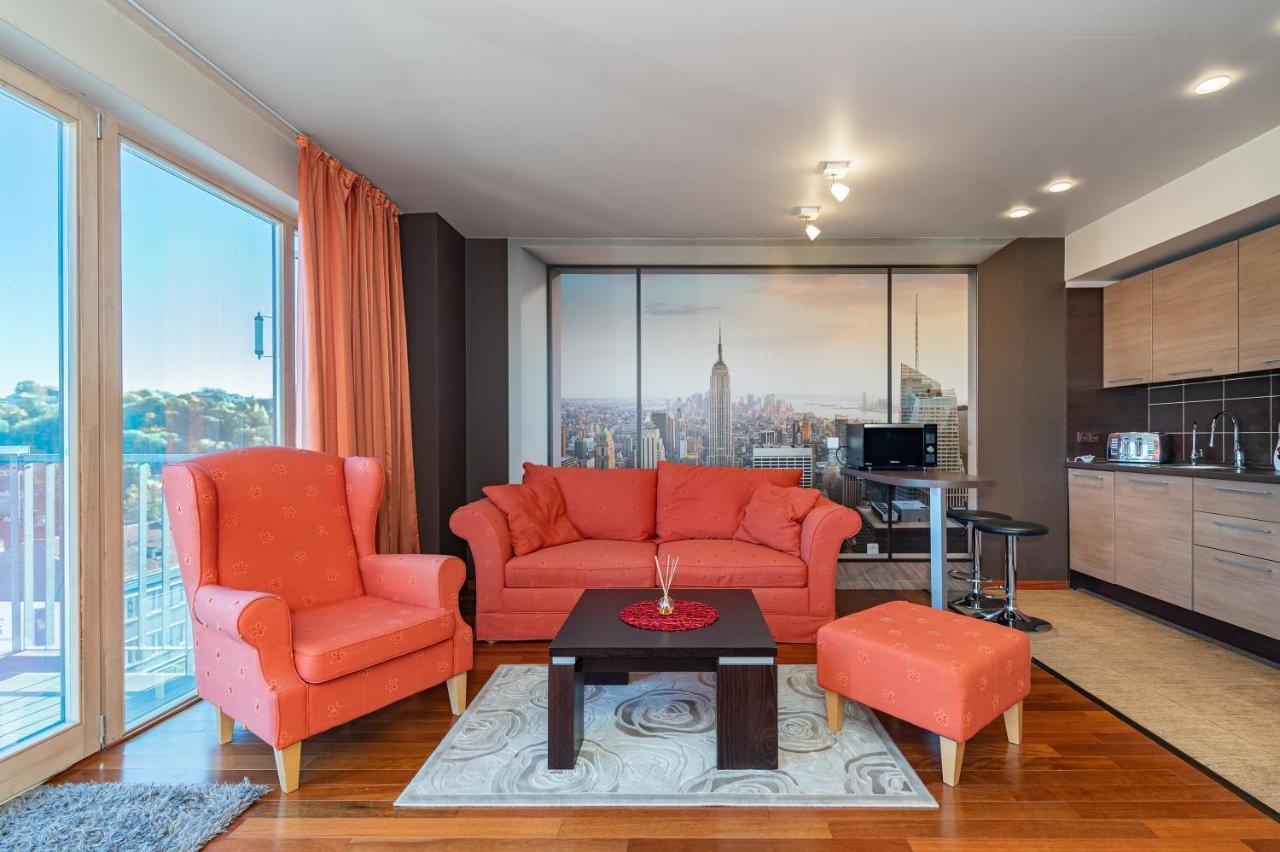 Panoramic City Centre Apartment By Polo Apartments Kaunas Esterno foto
